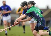 25 February 2009; Kieran Grehan, Waterford IT, in action against Kieran O'Rourke, Limerick IT. Ulster Bank Fitzgibbon Cup Quarter-Final, Limerick IT v Waterford IT, Limerick IT, Limerick. Picture credit: Pat Murphy / SPORTSFILE *** Local Caption ***