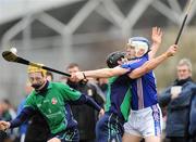25 February 2009; TJ Reid, Waterford IT, in action against Eamon Glynn, Limerick IT. Ulster Bank Fitzgibbon Cup Quarter-Final, Limerick IT v Waterford IT, Limerick IT, Limerick. Picture credit: Pat Murphy / SPORTSFILE *** Local Caption ***