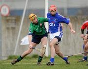 25 February 2009; Sean Tobin, Limerick IT, in action against Brendan Kenny, Waterford IT. Ulster Bank Fitzgibbon Cup Quarter-Final, Limerick IT v Waterford IT, Limerick IT, Limerick. Picture credit: Pat Murphy / SPORTSFILE *** Local Caption ***