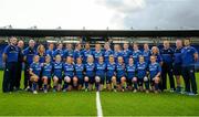 29 August 2015; The Leinster Women's Rugby squad and backroom staff. Women's Interprovincial, Leinster v Connacht, Donnybrook Stadium, Donnybrook, Dublin. Picture credit: Sam Barnes / SPORTSFILE