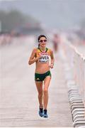 30 August 2015; Sinead Diver, from Belmullet, Co. Mayo, representing Australia, in action during the Women's Marathon event where she finished in 21st place. IAAF World Athletics Championships Beijing 2015 - Day 9, National Stadium, Beijing, China. Picture credit: Stephen McCarthy / SPORTSFILE