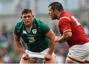 29 August 2015; Tadhg Furlong, Ireland. Rugby World Cup Warm-Up Match, Ireland v Wales, Aviva Stadium, Lansdowne Road, Dublin. Picture credit: Ramsey Cardy / SPORTSFILE
