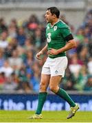 29 August 2015; Felix Jones, Ireland. Rugby World Cup Warm-Up Match, Ireland v Wales, Aviva Stadium, Lansdowne Road, Dublin. Picture credit: Ramsey Cardy / SPORTSFILE