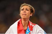 29 August 2015; Blanka Vlasic of Croatia after finishing second in the final of the Women's High Jump event. IAAF World Athletics Championships Beijing 2015 - Day 8, National Stadium, Beijing, China. Picture credit: Stephen McCarthy / SPORTSFILE