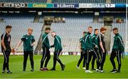30 August 2015; The Kildare team on the pitch before the game. Electric Ireland GAA Football All-Ireland Minor Championship, Semi-Final, Kildare v Tipperary, Croke Park, Dublin. Photo by Sportsfile