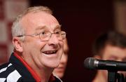 26 February 2009; Team manager Dermot Keely during a Shelbourne Football Club Press Briefing and Sponsors Launch. Regency Hotel, Dublin. Picture credit: Matt Browne / SPORTSFILE