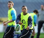 27 February 2009; Delon Armitage in action during the England squad Captain's Run ahead of their RBS Six Nations Championship game against Ireland on Saturday. Croke Park, Dublin. Picture credit: Brendan Moran / SPORTSFILE *** Local Caption ***