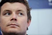 27 February 2009; Ireland captain Brian O'Driscoll during a press conference ahead of their RBS Six Nations Championship game against England on Saturday. Jury's Croke Park Hotel, Dublin. Picture credit: Brendan Moran / SPORTSFILE *** Local Caption ***