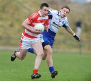 28 February 2009; Paul Kerrigan, Cork IT, in action against Paul Flynn, DIT. Ulster Bank Sigerson Cup Final, Cork IT v DIT, CIT Sports Stadium, Cork. Picture credit: Matt Browne / SPORTSFILE