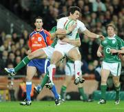 28 February 2009; Harry Ellis, England, is tackled by Rob Kearney, Ireland. RBS Six Nations Rugby Championship, Ireland v England, Croke Park, Dublin. Picture credit: Brendan Moran / SPORTSFILE