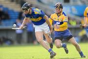 1 March 2009; Paul Curran, Tipperary, in action against Alan Markham, Clare. Allianz GAA National Hurling League, Division 1, Round 3, Tipperary v Clare, Semple Stadium, Thurles, Co. Tipperary. Picture credit: Brendan Moran / SPORTSFILE