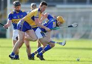 1 March 2009; Shane McGrath, Tipperary, in action against Diarmuid McMahon, Clare. Allianz GAA National Hurling League, Division 1, Round 3, Tipperary v Clare, Semple Stadium, Thurles, Co. Tipperary. Picture credit: Brendan Moran / SPORTSFILE