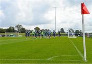 31 August 2015; General view of members of the Republic of Ireland team during squad training at the new FAI facilities at Abbotstown. Republic of Ireland Squad Training, Abbotstown, Co. Dublin. Picture credit: David Maher / SPORTSFILE