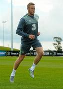 31 August 2015; Adam Rooney, Republic of Ireland, in action during squad training. Republic of Ireland Squad Training, Abbotstown, Co. Dublin. Picture credit: David Maher / SPORTSFILE