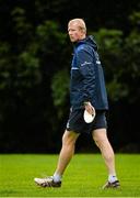 31 August 2015; Leinster head coach Leo Cullen during squad training. Leinster Rugby Squad Training. Rosemount, UCD, Dublin. Picture credit: Brendan Moran / SPORTSFILE