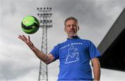 31 August 2015; Bohemian Football Club will celebrate its 125th year with an exhibition match in Dalymount Park on Sunday, 6th September, with all proceeds going to suicide and self-harm charity Pieta House. Pictured is former Bohemians player Tony O'Connor, who will play for the Bohemian Legends, in advance of the Bohemian Legends v FAI International Masters charity match. Dalymount Park, Dublin. Photo by Sportsfile