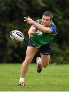 31 August 2015; Leinster's Luke McGrath in action during squad training. Leinster Rugby Squad Training. Rosemount, UCD, Dublin. Picture credit: Cody Glenn / SPORTSFILE
