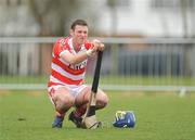 6 March 2009; Eoin Dillon, Cork IT, shows his disappointment after the game. Ulster Bank Fitzgibbon Cup Semi-Final, Cork IT v UL, Clan na Gael Fontenoy GAA Club, Sandymount, Dublin. Picture credit: Pat Murphy / SPORTSFILE