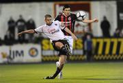 6 March 2009; Simon Kelly, Dundalk, in action against Killian Brennan, Bohemians. League of Ireland Premier Division, Dundalk v Bohemians, Oriel Park, Dundalk, Co. Louth. Photo by Sportsfile