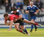 28 August 2015; Mick McGrath, Leinster, in action against Moseley RFC. Pre-Season Friendly, Leinster v Moseley RFC, Donnybrook Stadium, Donnybrook, Dublin. Picture credit: Ramsey Cardy / SPORTSFILE