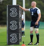 1 September 2015; Ireland captain Paul O'Connell in action during squad training. Ireland Rugby Squad Training, Carton House, Maynooth, Co. Kildare. Picture credit: Seb Daly / SPORTSFILE
