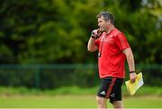1 September 2015; Munster head coach Anthony Foley during squad training. Munster Rugby Squad Training, CIT, Bishopstown, Cork. Picture credit: Diarmuid Greene / SPORTSFILE