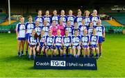 29 August 2015; The Waterford squad. TG4 Ladies Football All-Ireland Intermediate Championship, Semi-Final, Leitrim v Waterford, Gaelic Grounds, Limerick.