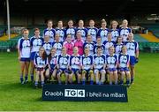 29 August 2015; The Waterford squad. TG4 Ladies Football All-Ireland Intermediate Championship, Semi-Final, Leitrim v Waterford, Gaelic Grounds, Limerick. Picture credit: Piaras Ó Mídheach / SPORTSFILE