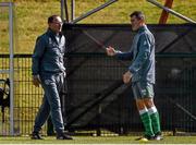 2 August 2015; Republic of Ireland manager Martin O'Neill with assistant manager Roy Keane during squad training. Republic of Ireland Squad Training. Abbotstown, Co. Dublin. Picture credit: David Maher / SPORTSFILE