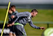 2 August 2015; Aiden McGeady, Republic of Ireland, during squad training. Republic of Ireland Squad Training. Abbotstown, Co. Dublin. Picture credit: David Maher / SPORTSFILE