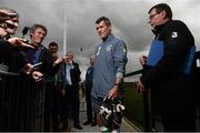 2 August 2015; Republic of Ireland assistant manager Roy Keane during a press conference. Republic of Ireland  Pitchside Press Conference. Abbotstown, Co. Dublin. Picture credit: David Maher / SPORTSFILE