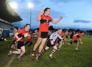 7 March 2009; UCC's Darragh McSweeney jumps in celebration as the final whistle blows. Ulster Bank Fitzgibbon Cup Final, UL v UCC, Parnell Park, Dublin. Picture credit: Pat Murphy / SPORTSFILE