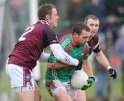 8 March 2009; Trevor Mortimer, Mayo, in action against Francis Boyle, Westmeath. Allianz GAA National Football League, Division 1, Round 3, Mayo v Westmeath, Fr. O'Hara Memorial Park, Charlestown, Co. Mayo. Picture credit: Ray Ryan / SPORTSFILE