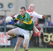 8 March 2009; Kieran Donaghy, Kerry, in action against Kevin McCloy, Derry. Allianz GAA National Football League, Division 1, Round 3, Derry v Kerry, Sean De Bruin Park, Bellaghy, Co. Derry. Picture credit: Oliver McVeigh / SPORTSFILE