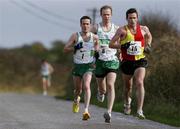 8 March 2009; The leading pack at the early stages of the race, from left, eventual winner Vinnie Mulvey, Raheny Shamrocks A.C, Mark Kirwan, Raheny Shamrocks A.C, and Sean Connolly, Tallaght A.C. Ballycotton 10 mile Road Race, Ballycotton, Co. Cork. Picture credit: Tomas Greally / SPORTSFILE