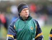8 March 2009; Kerry manager Jack O'Connor comes off at half time. Allianz GAA National Football League, Division 1, Round 3, Derry v Kerry, Sean De Bruin Park, Bellaghy, Co. Derry. Picture credit: Oliver McVeigh / SPORTSFILE