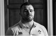 12 February 2015; Ireland's Cian Healy after a press conference. Carton House, Maynooth, Co. Kildare. Picture credit: Ramsey Cardy / SPORTSFILE