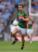 30 August 2015; Tom Parsons, Mayo. GAA Football All-Ireland Senior Championship, Semi-Final, Dublin v Mayo, Croke Park, Dublin. Picture credit: Brendan Moran / SPORTSFILE