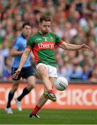 30 August 2015; Chris Barrett, Mayo. GAA Football All-Ireland Senior Championship, Semi-Final, Dublin v Mayo, Croke Park, Dublin. Picture credit: Brendan Moran / SPORTSFILE