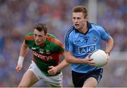 30 August 2015; Jack McCaffrey, Dublin. GAA Football All-Ireland Senior Championship, Semi-Final, Dublin v Mayo, Croke Park, Dublin. Picture credit: Brendan Moran / SPORTSFILE