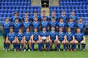 4 September 2015; The Leinster U20 squad. U20 Interprovincial Rugby Championship, Round 1, Leinster v Connacht. Donnybrook Stadium, Donnybrook, Dublin. Picture credit: Matt Browne / SPORTSFILE