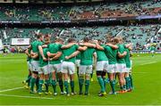 5 September 2015; Ireland players on the pitch before the warm up. Rugby World Cup Warm-Up Match, England v Ireland. Twickenham Stadium, London, England. Picture credit: Matt Browne / SPORTSFILE