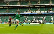 5 September 2015; Ireland's Johnny Sexton during the warm up. Rugby World Cup Warm-Up Match, England v Ireland. Twickenham Stadium, London, England. Picture credit: Matt Browne / SPORTSFILE