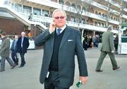 11 March 2009; Former Aston Villa manager Ron Atkinson pictured ahead of the second day of the Cheltenham Racing Festival 2009. Cheltenham Racing Festival, Prestbury Park, Cheltenham, Gloucestershire, England. Picture credit: David Maher / SPORTSFILE