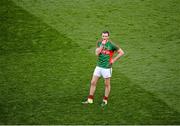 5 September 2015; A dejected Keith Higgins, Mayo, after the game. GAA Football All-Ireland Senior Championship Semi-Final Replay, Dublin v Mayo. Croke Park, Dublin. Picture credit: Dáire Brennan / SPORTSFILE