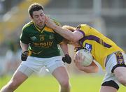 15 March 2009; Eric Bradley, Wexford, in action against Cian Ward, Meath. Allianz GAA National Football League, Division 2, Round 4, Wexford v Meath, Wexford Park, Wexford. Picture credit: Brian Lawless / SPORTSFILE