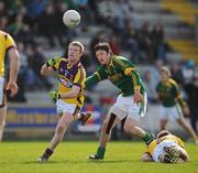 15 March 2009; Aindreas Doyle, left, and David Fogarty, Wexford, in action against Brian Meade, Meath. Allianz GAA National Football League, Division 2, Round 4, Wexford v Meath, Wexford Park, Wexford. Picture credit: Brian Lawless / SPORTSFILE
