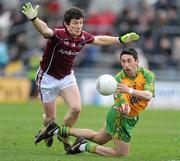 15 March 2009; Rory Kavanagh, Donegal, in action against  Michael Meehan, Galway. Allianz GAA National Football League, Division 1, Round 4, Galway v Donegal, Pearse Stadium, Galway. Picture credit: Ray Ryan / SPORTSFILE