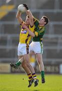 15 March 2009; David Fogarty, Wexford, in action against Derek Flood, Meath. Allianz GAA National Football League, Division 2, Round 4, Wexford v Meath, Wexford Park, Wexford. Picture credit: Brian Lawless / SPORTSFILE