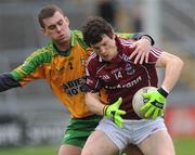 15 March 2009; Michael Meehan, Galway, in action against Eamon McGee, Donegal. Allianz GAA National Football League, Division 1, Round 4, Galway v Donegal, Pearse Stadium, Galway. Picture credit: Ray Ryan / SPORTSFILE